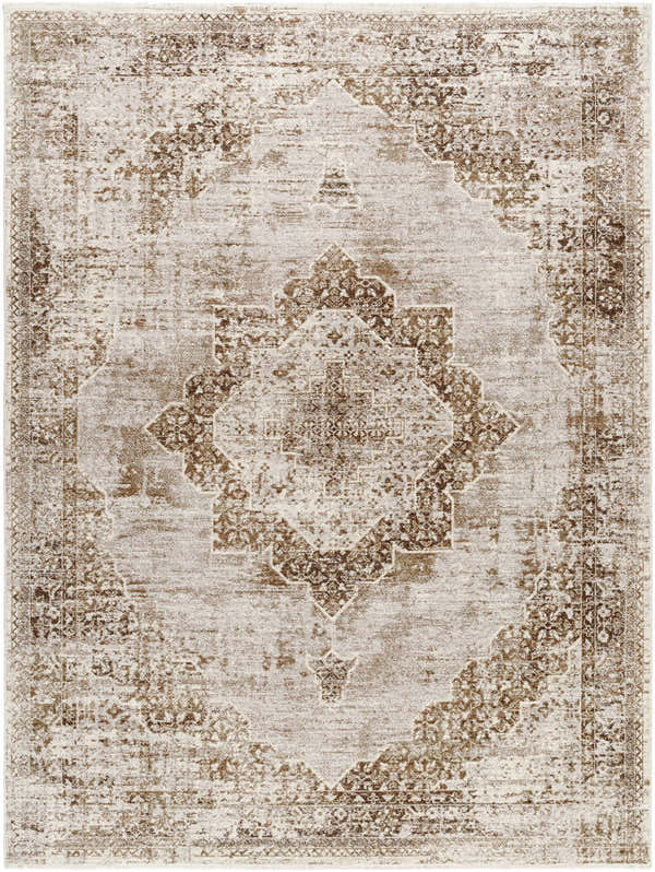 Sample Kosta Beige Medallion Area Rug - Clearance
