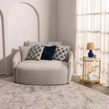 Salgareda Navy Rattan Table Lamp