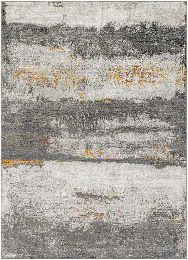 Sample Adam Gray Abstract Area Rug - Clearance