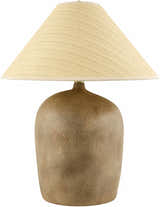 Solovjevsk Dark Red Table Lamp