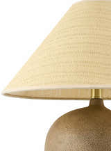Solovjevsk Dark Red Table Lamp