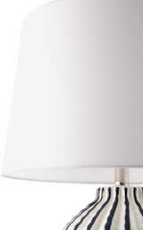 Shamsabad Navy Table Lamp