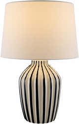 Shamsabad Navy Table Lamp