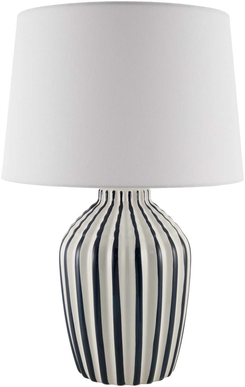 Shamsabad Navy Table Lamp