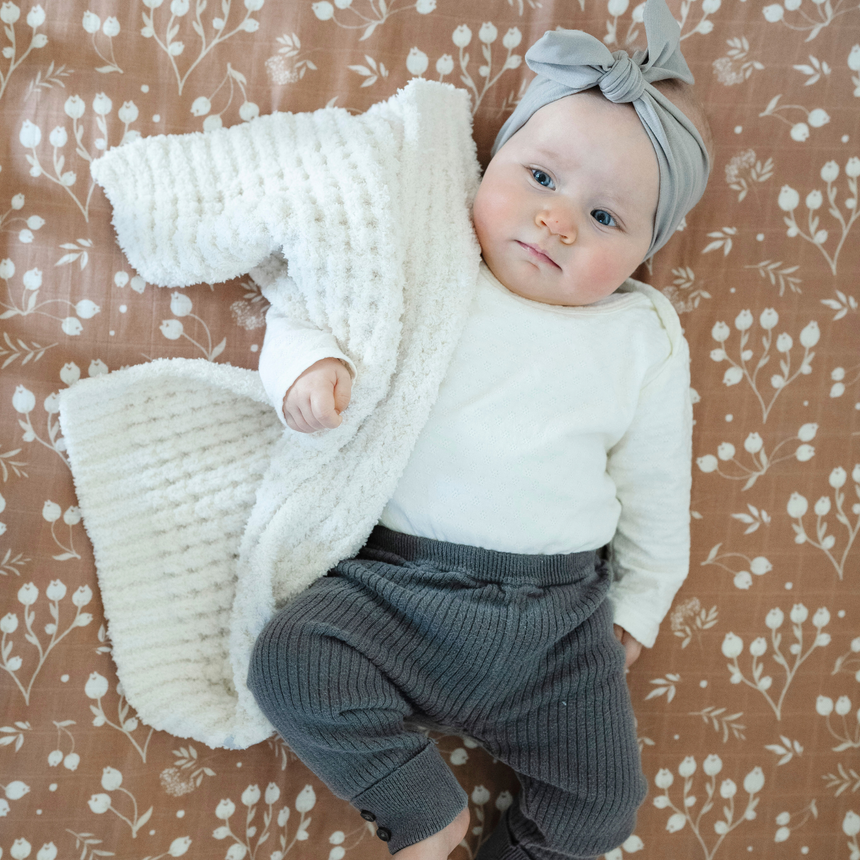 WAFFLE KNIT MINI BLANKETS