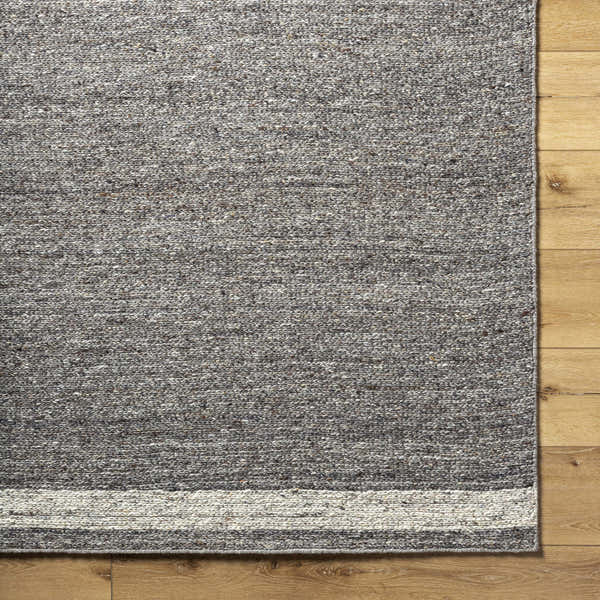 Sample Tiran Gray Wool Area Rug