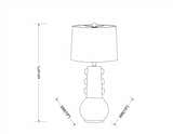 Tapachula Black Table Lamp