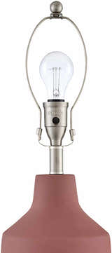 Toamasina Brick Red Table Lamp