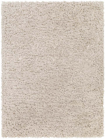 Close-up of the Siari Solid Oatmeal Shag Rug, showing its plush texture and neutral oatmeal color. Design-Rectangle-537
