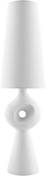 Tqajxe White Table Lamp