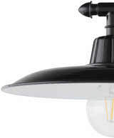 Oberkotzau Black Outdoor Wall Sconce