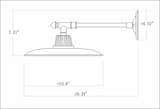 Oberkotzau Black Outdoor Wall Sconce