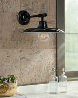 Oberkotzau Black Outdoor Wall Sconce