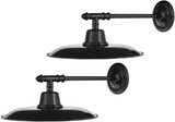 Oberkotzau Black Outdoor Wall Sconce