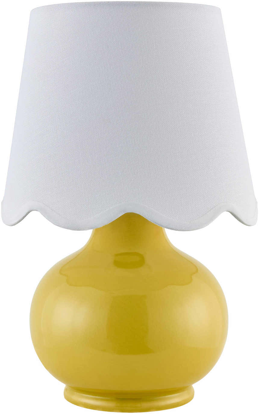 Navale Yellow Ceramic Table Lamp