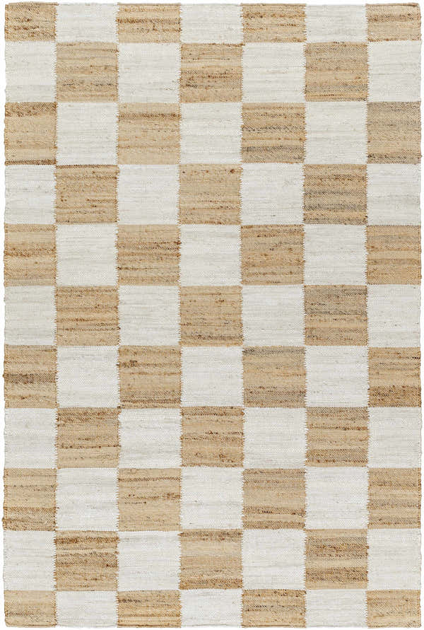 Sample Tyhir Checkered Jute Rug