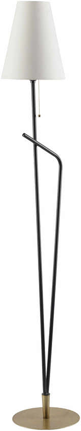 Ullensaker Black Floor Lamp