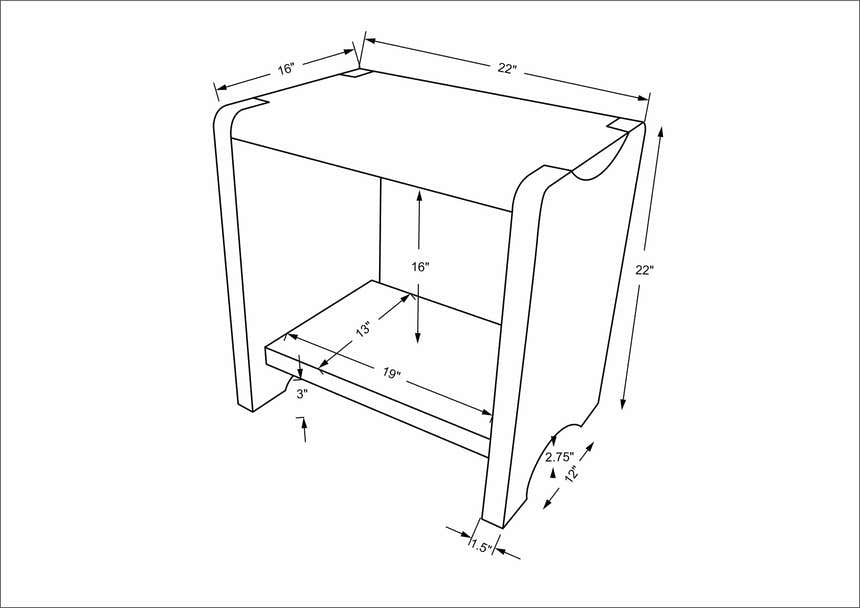 Almochuel End Table - Clearance
