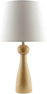 Villamejil Cream Wood Table Lamp