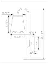 Vilasantar Yellow Wall Sconce