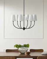 Vishnyovka Black Chandelier