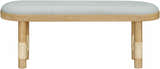 Becki Owens x Livabliss Esmarca Bench with Striped Upholstery