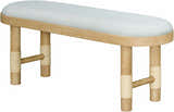 Becki Owens x Livabliss Esmarca Bench with Striped Upholstery