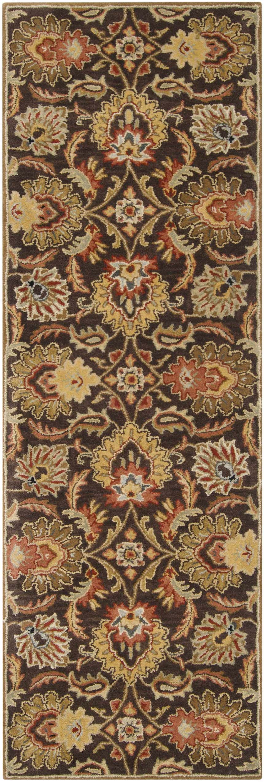 Made to Order Custom Size Chesterton Hand Tufted Brown 1028 Area Rug