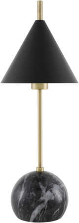 Echallens Black Table Lamp