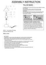 Echallens Black Table Lamp