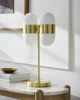 Wellerlooi Gold Metal Table Lamp