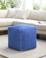 Yakymivka Blue Pouf