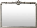Zutendaal Metallic Silver Mirror