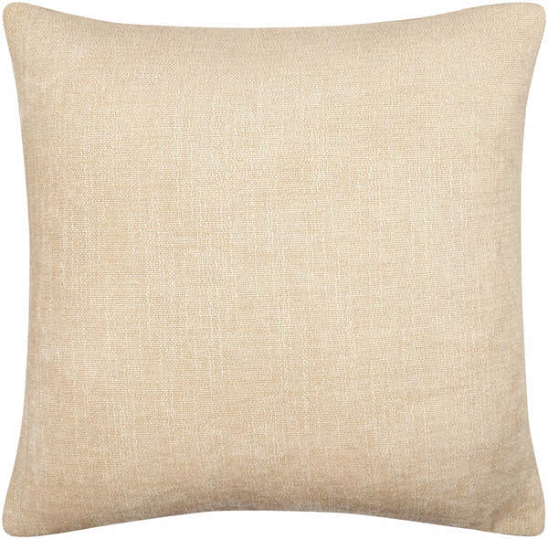 Zihna Beige Throw Pillow - Clearance