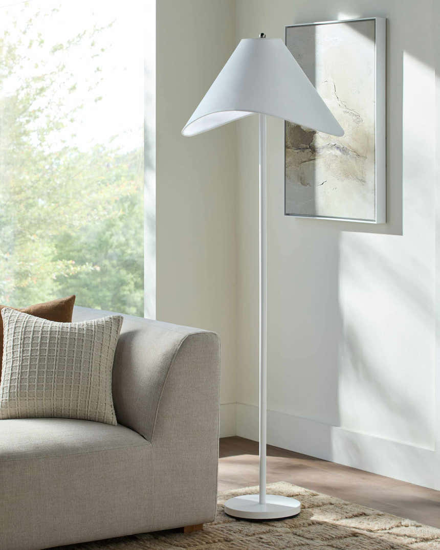 Peveragno Orange Floor Lamp
