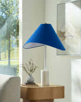 Morrelgonj White Table Lamp