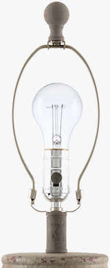 Bellignat Brown Table Lamp