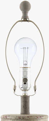 Bellignat Blue Table Lamp