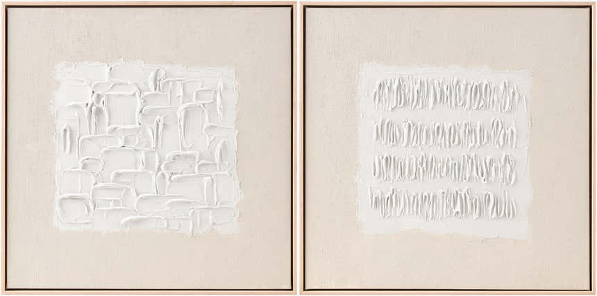 Warm Light Gray Modern Framed Wall Art for modern gallery walls