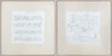 Deep Light Gray Modern Framed Wall Art for modern gallery walls