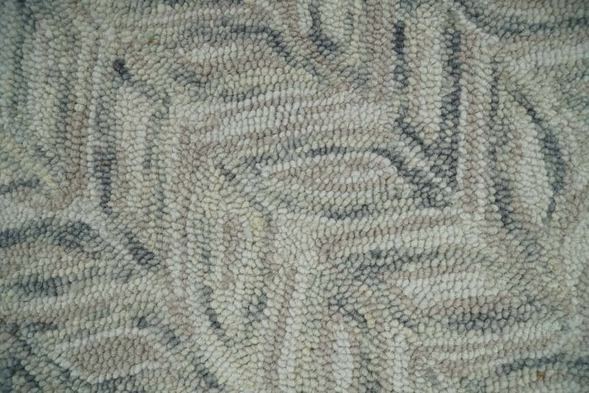 Custom Made Hand Tufted Modern Scandinavian Wool Rug