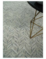 Custom Made Hand Tufted Modern Scandinavian Wool Rug