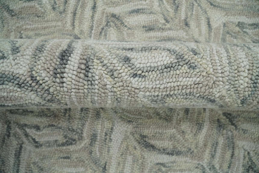 Custom Made Hand Tufted Modern Scandinavian Wool Rug