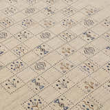 Beige Tribal Design Hand Loomed Wool Area Rug