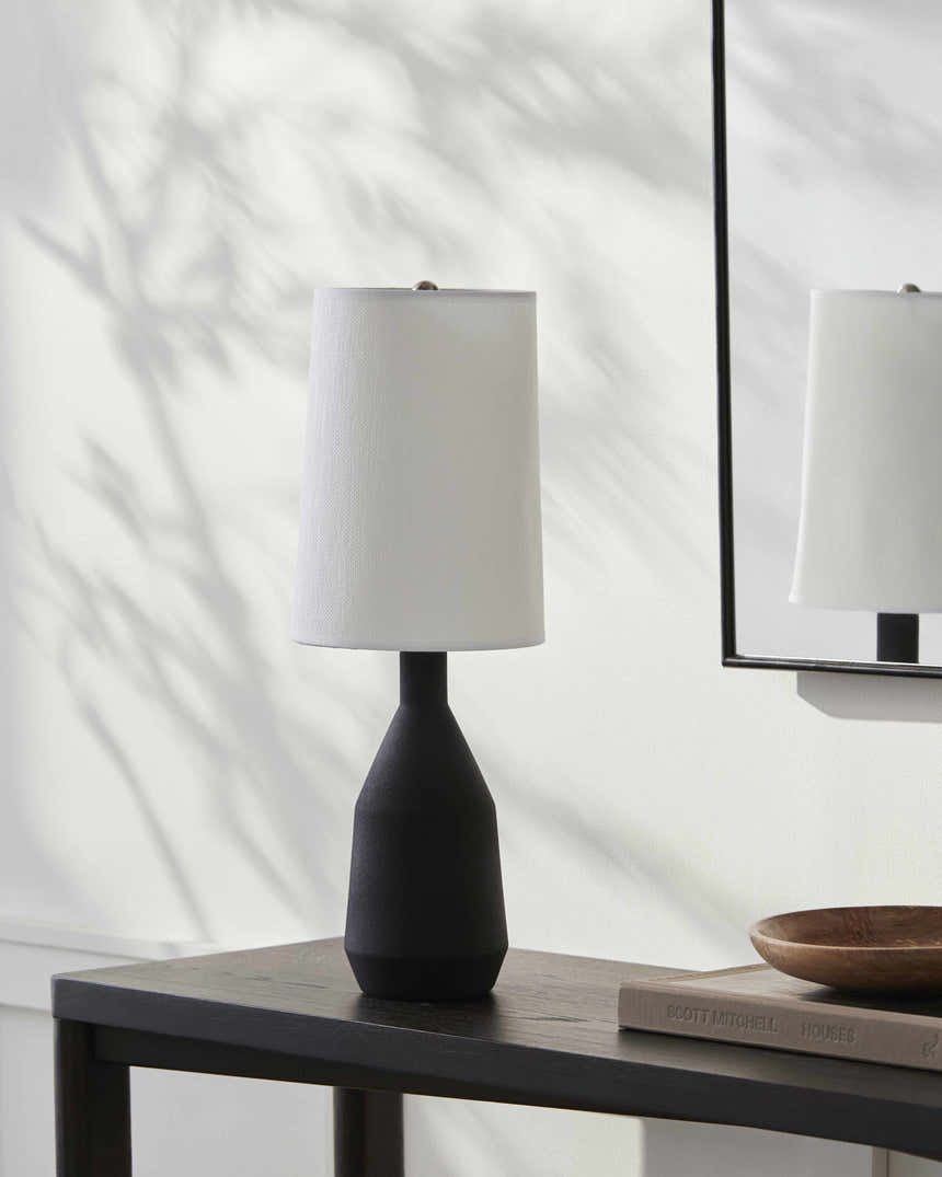 Capriglio Black Table Lamp