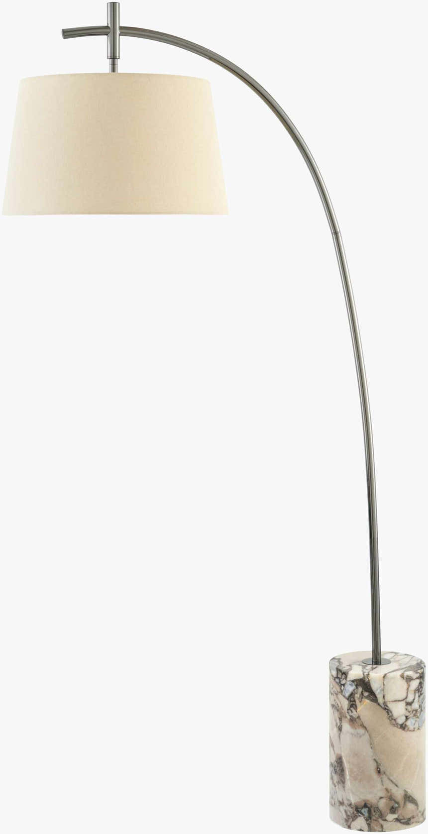Pouldergat Silver Floor Lamp