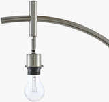Pouldergat Silver Floor Lamp