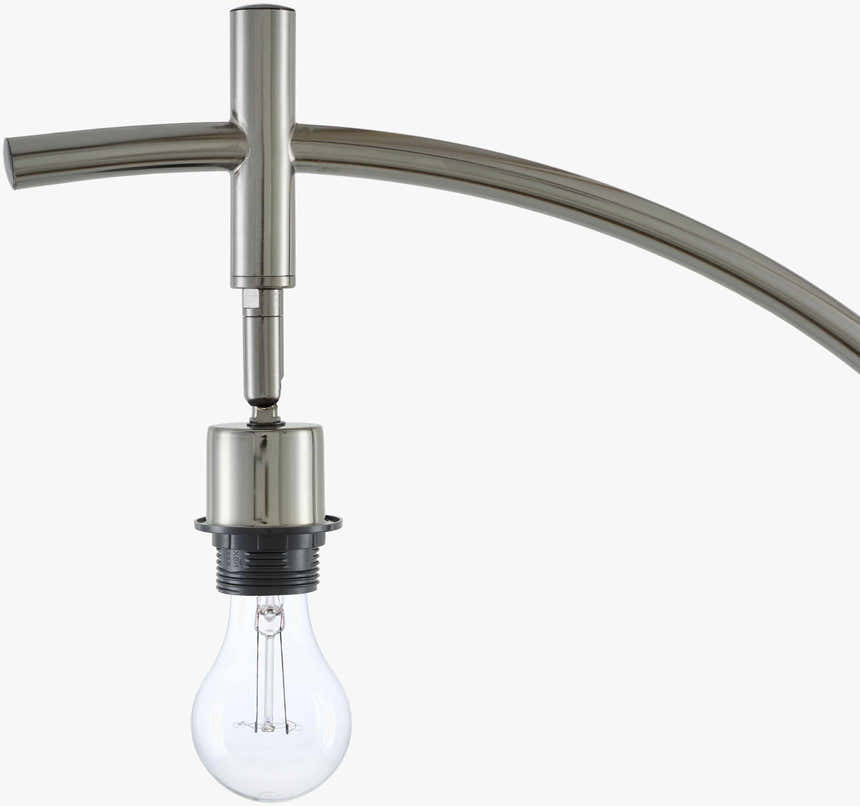 Pouldergat Silver Floor Lamp