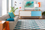 Hiltons Deep Teal Square Throw Pillow - Clearance