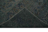 Custom Made Antique Style Gray, Taupe and Gray Traditional Design wool Rug